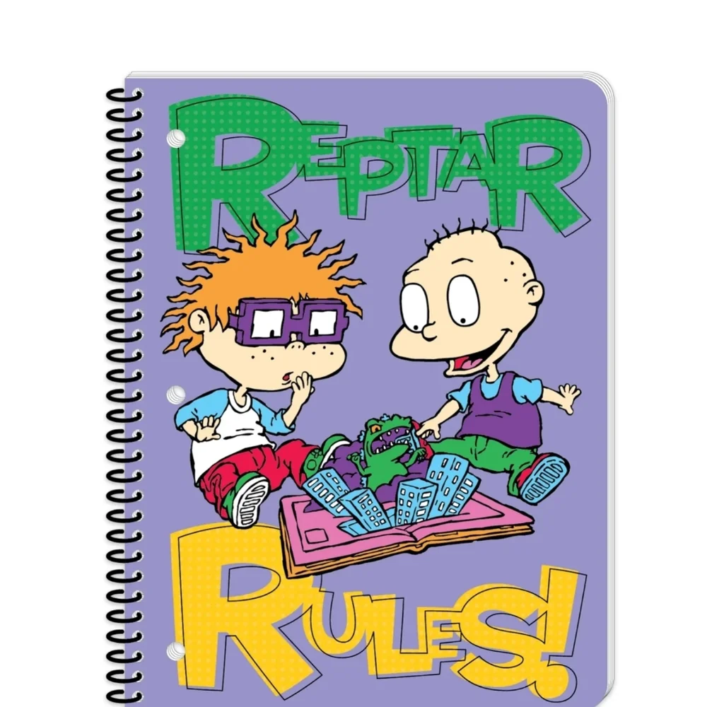 Nickelodeon Rugrats Stationery  Bundle 3-Ring Binder Folder Notebook Composition